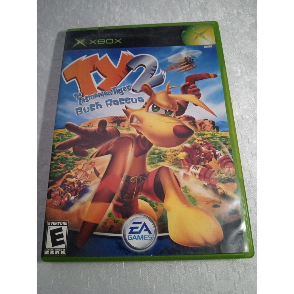 Ty 2 the Tasmanian Tiger Bush Rescue Xbox original
